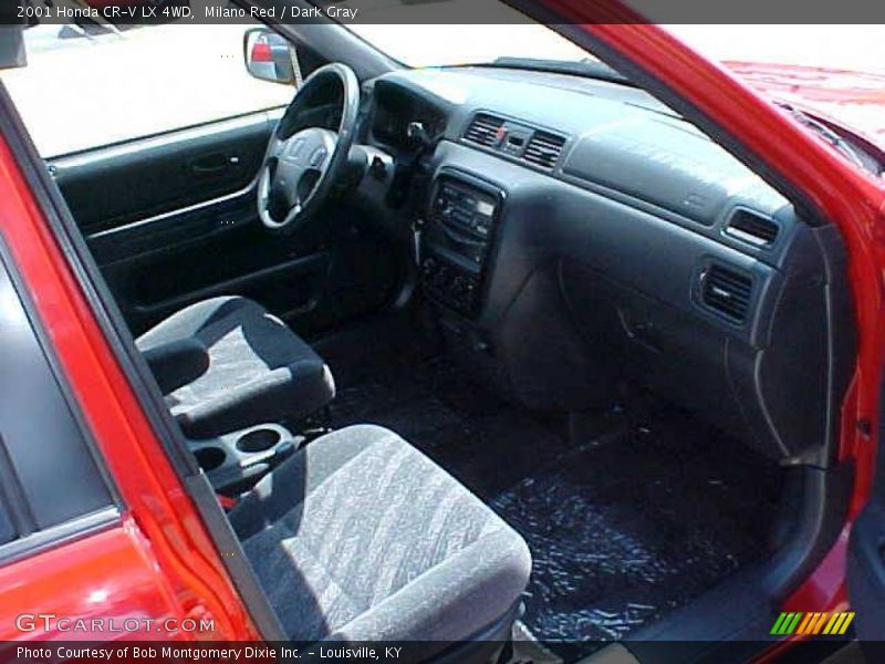 Milano Red / Dark Gray 2001 Honda CR-V LX 4WD