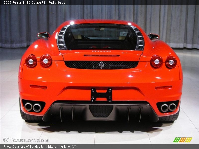 Red / Beige 2005 Ferrari F430 Coupe F1