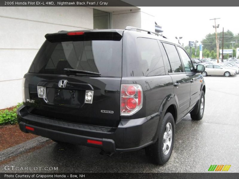 Nighthawk Black Pearl / Gray 2006 Honda Pilot EX-L 4WD