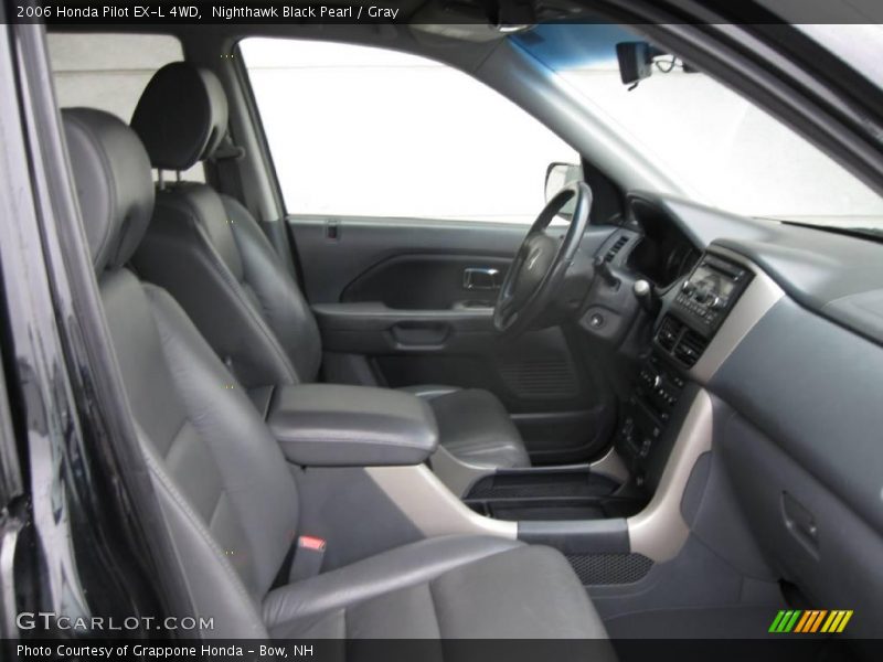 Nighthawk Black Pearl / Gray 2006 Honda Pilot EX-L 4WD