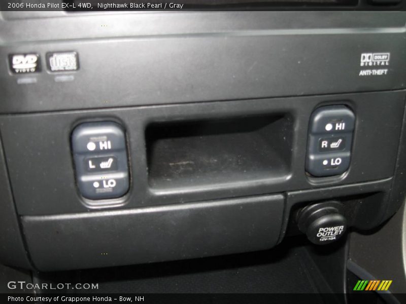 Nighthawk Black Pearl / Gray 2006 Honda Pilot EX-L 4WD