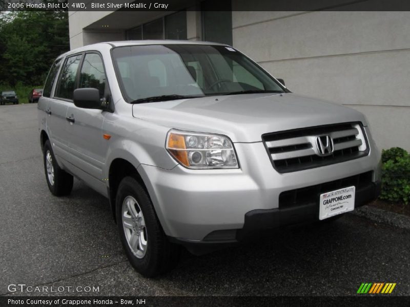 Billet Silver Metallic / Gray 2006 Honda Pilot LX 4WD