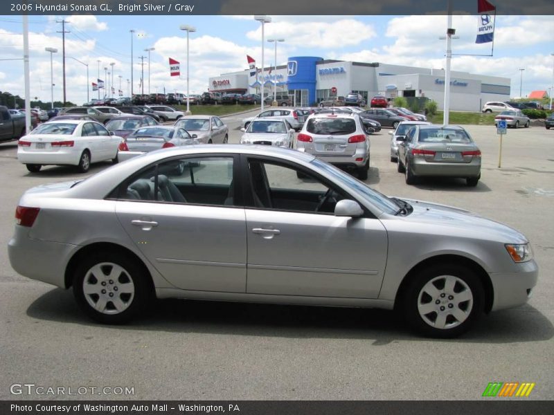 Bright Silver / Gray 2006 Hyundai Sonata GL