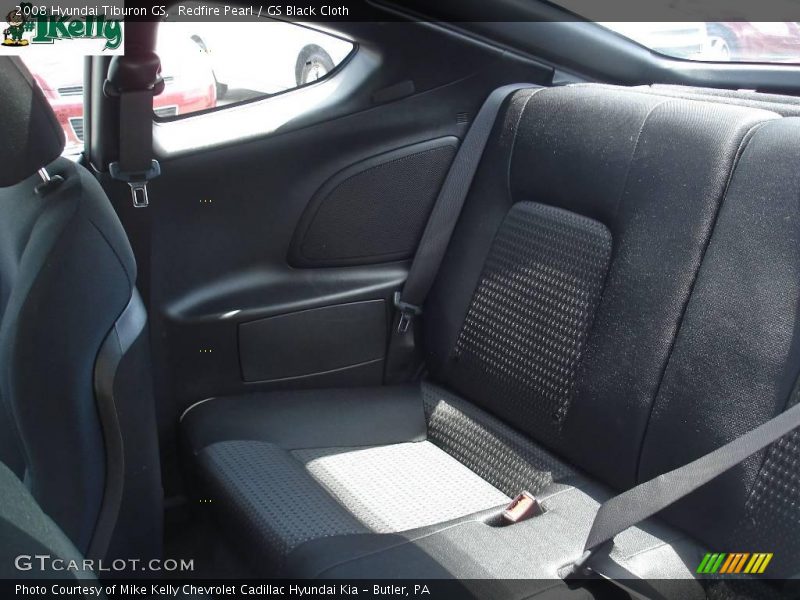 Redfire Pearl / GS Black Cloth 2008 Hyundai Tiburon GS