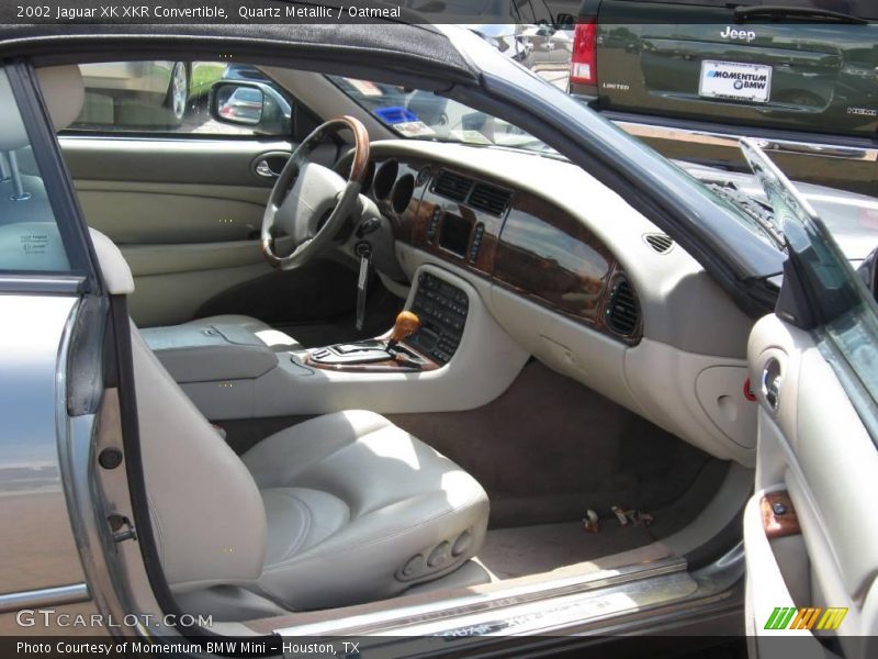Quartz Metallic / Oatmeal 2002 Jaguar XK XKR Convertible