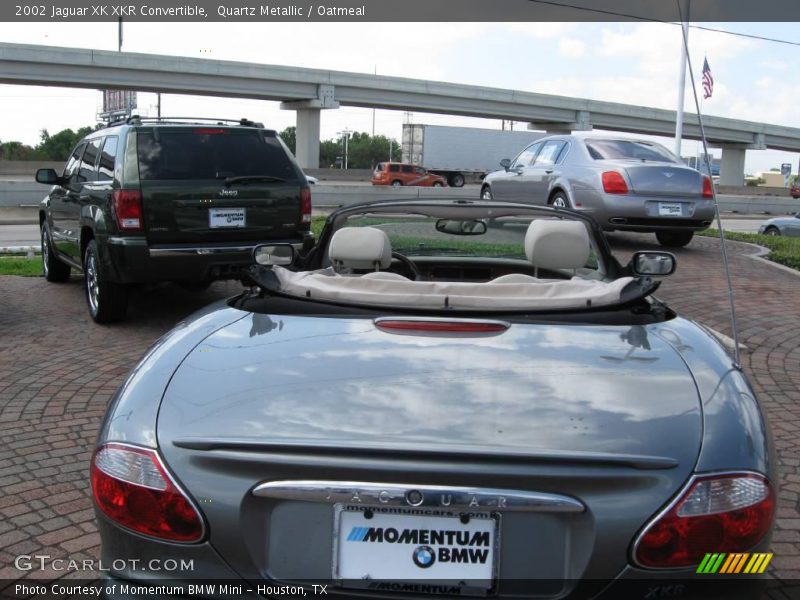 Quartz Metallic / Oatmeal 2002 Jaguar XK XKR Convertible