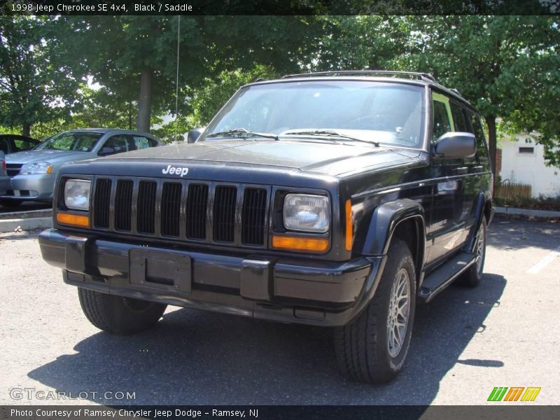 Black / Saddle 1998 Jeep Cherokee SE 4x4