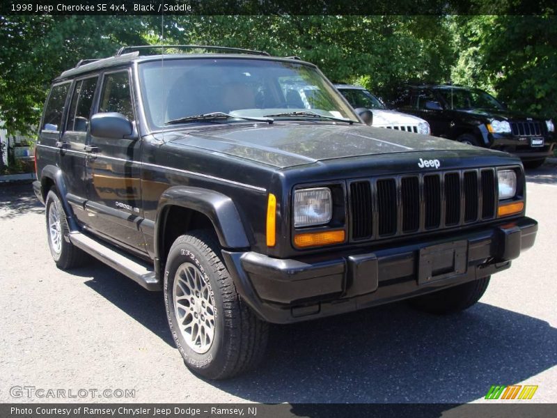 Black / Saddle 1998 Jeep Cherokee SE 4x4