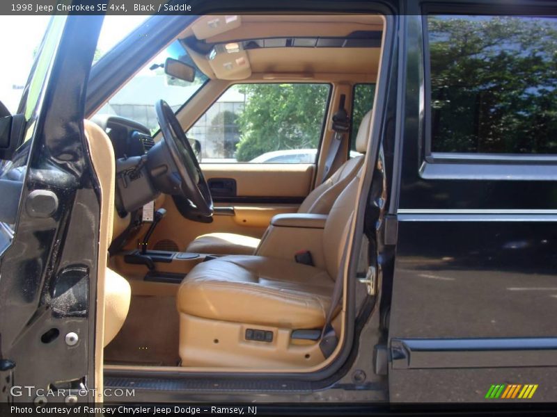 Black / Saddle 1998 Jeep Cherokee SE 4x4