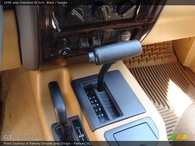 Black / Saddle 1998 Jeep Cherokee SE 4x4