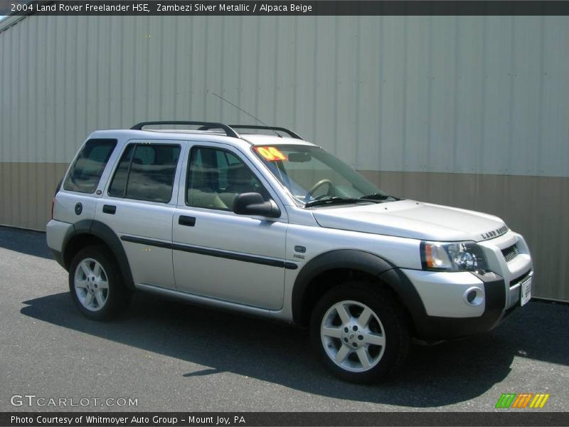 Zambezi Silver Metallic / Alpaca Beige 2004 Land Rover Freelander HSE