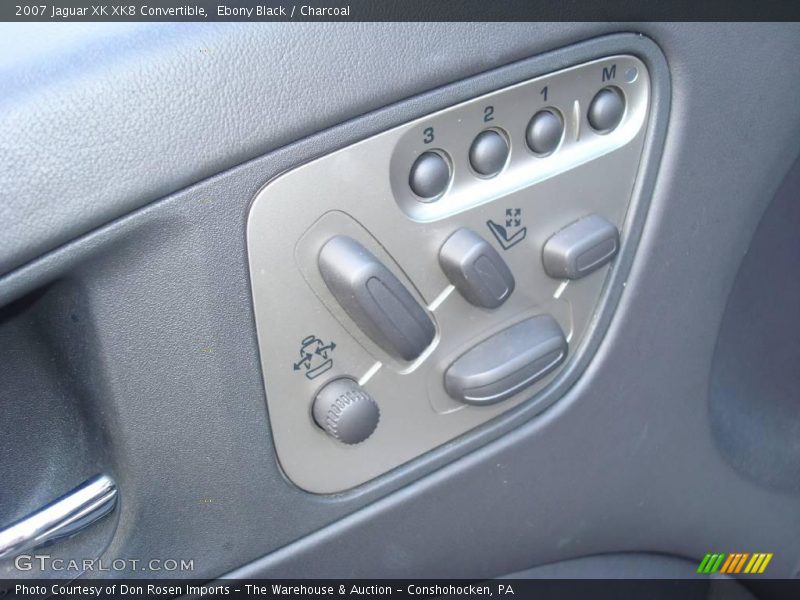 Ebony Black / Charcoal 2007 Jaguar XK XK8 Convertible
