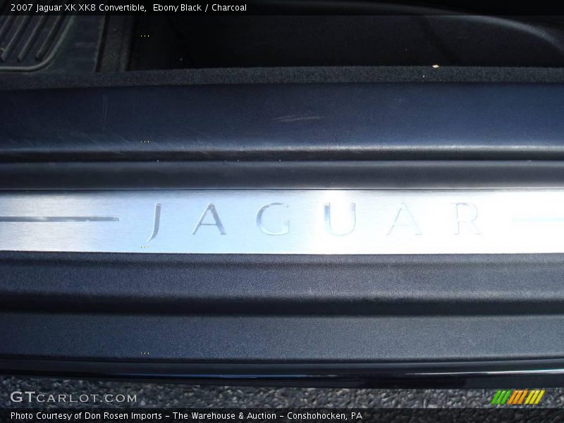 Ebony Black / Charcoal 2007 Jaguar XK XK8 Convertible