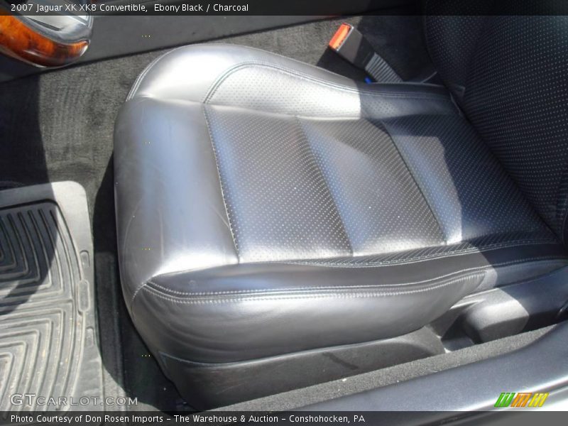 Ebony Black / Charcoal 2007 Jaguar XK XK8 Convertible