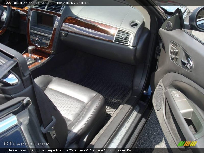 Ebony Black / Charcoal 2007 Jaguar XK XK8 Convertible