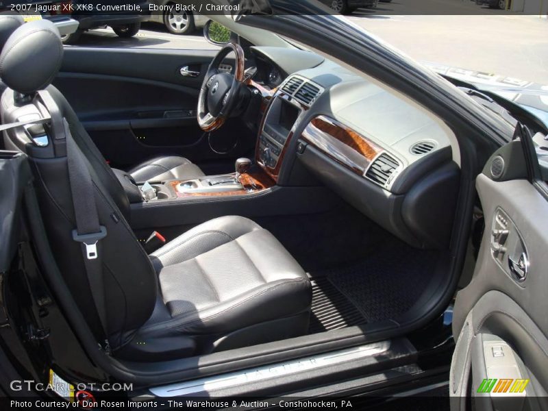 Ebony Black / Charcoal 2007 Jaguar XK XK8 Convertible