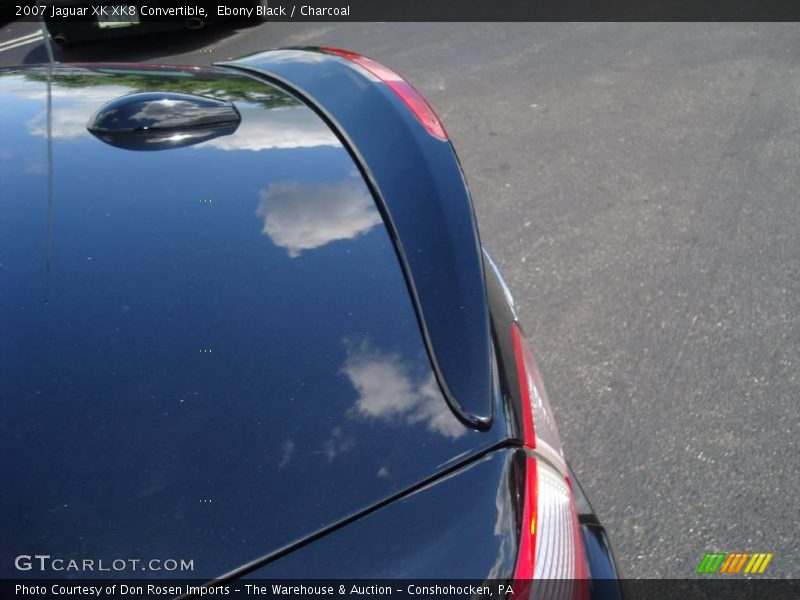 Ebony Black / Charcoal 2007 Jaguar XK XK8 Convertible
