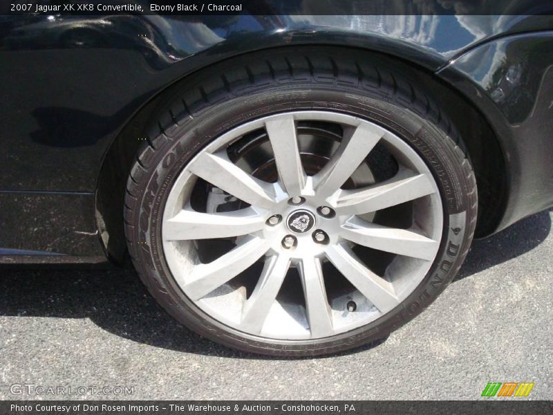 Ebony Black / Charcoal 2007 Jaguar XK XK8 Convertible