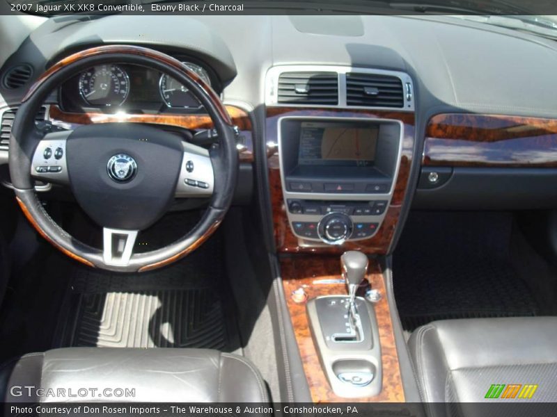 Ebony Black / Charcoal 2007 Jaguar XK XK8 Convertible