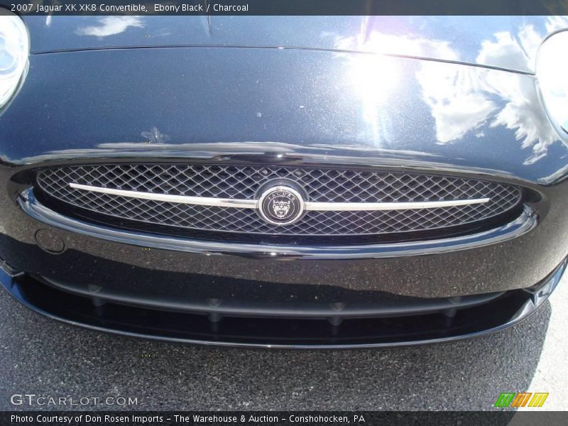 Ebony Black / Charcoal 2007 Jaguar XK XK8 Convertible