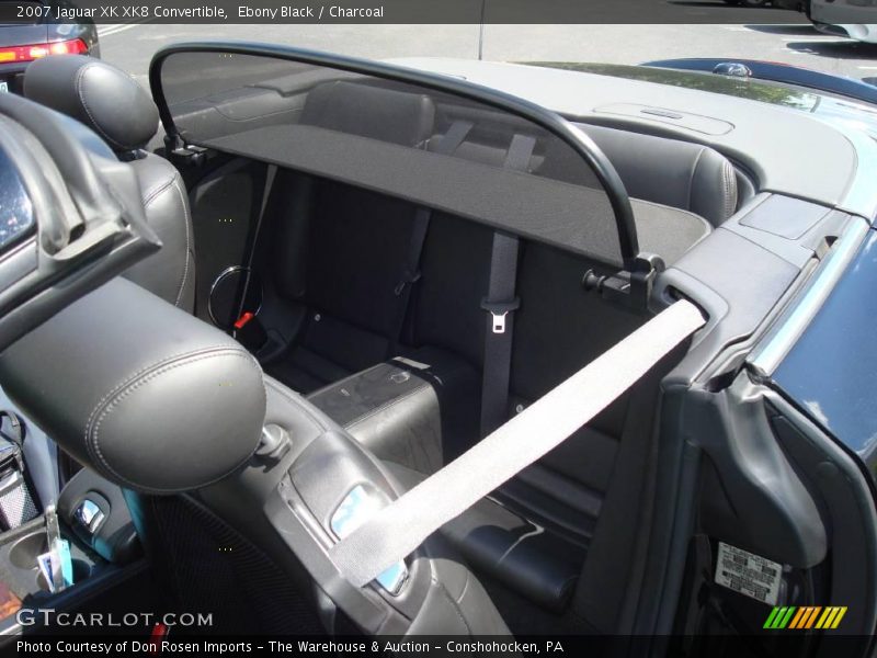 Ebony Black / Charcoal 2007 Jaguar XK XK8 Convertible