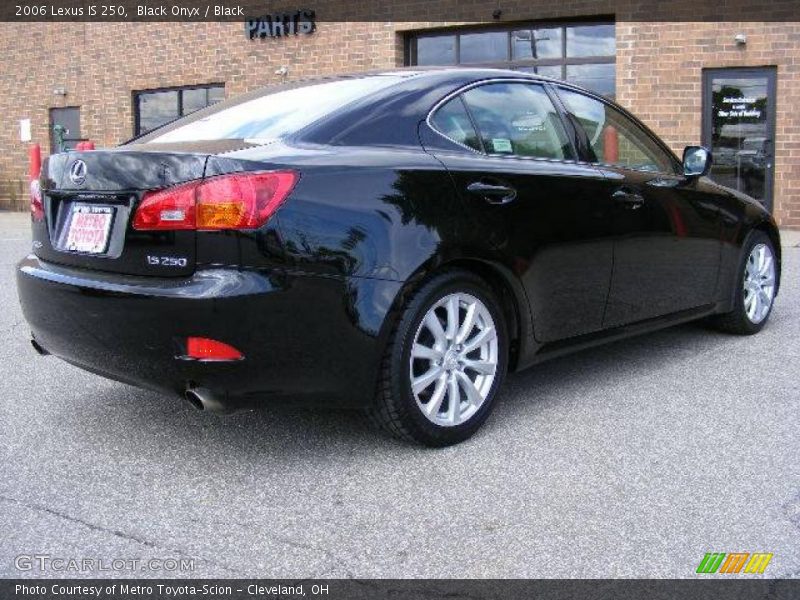 Black Onyx / Black 2006 Lexus IS 250