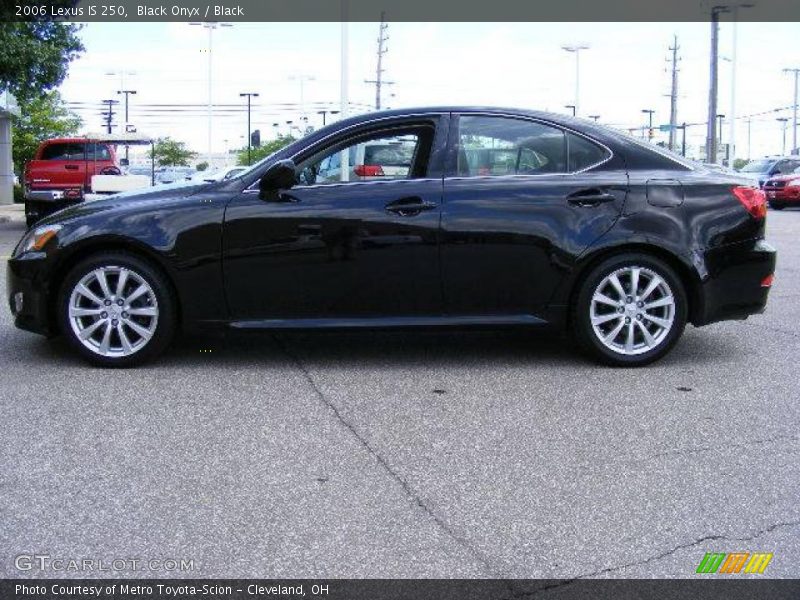 Black Onyx / Black 2006 Lexus IS 250