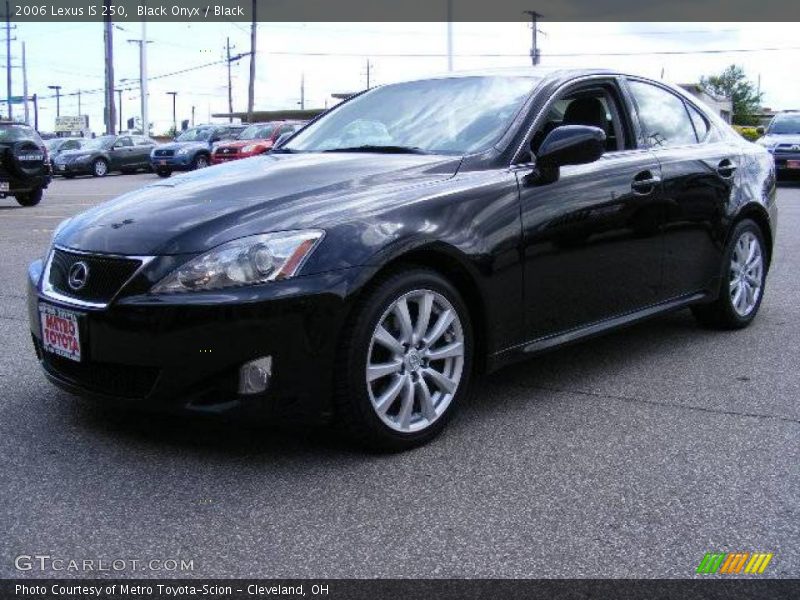 Black Onyx / Black 2006 Lexus IS 250