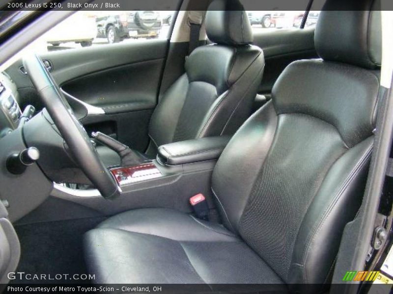 Black Onyx / Black 2006 Lexus IS 250