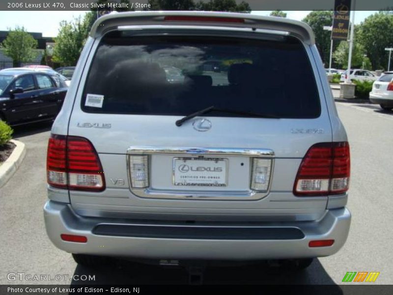 Classic Silver Metallic / Stone 2006 Lexus LX 470