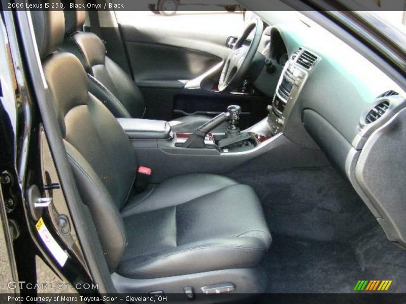 Black Onyx / Black 2006 Lexus IS 250