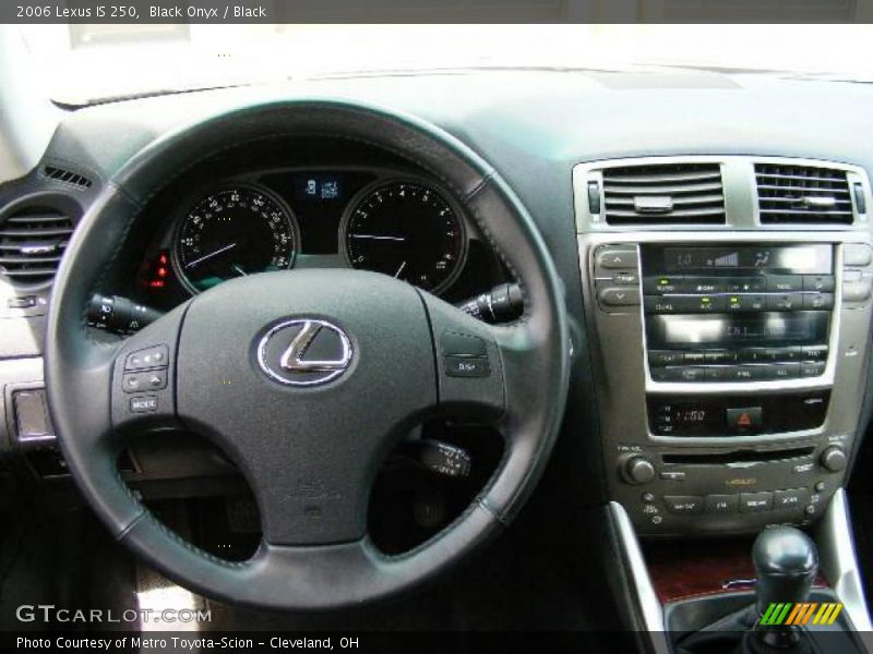 Black Onyx / Black 2006 Lexus IS 250