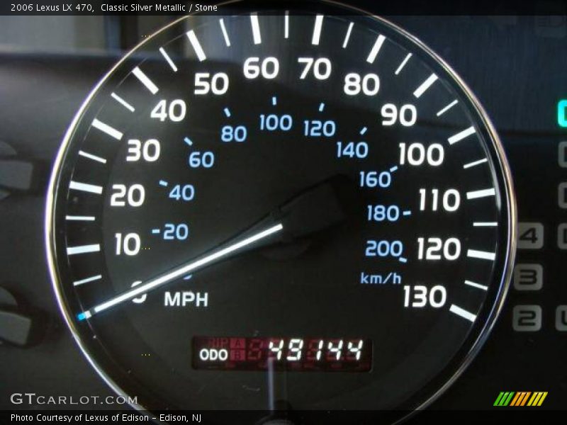 Classic Silver Metallic / Stone 2006 Lexus LX 470