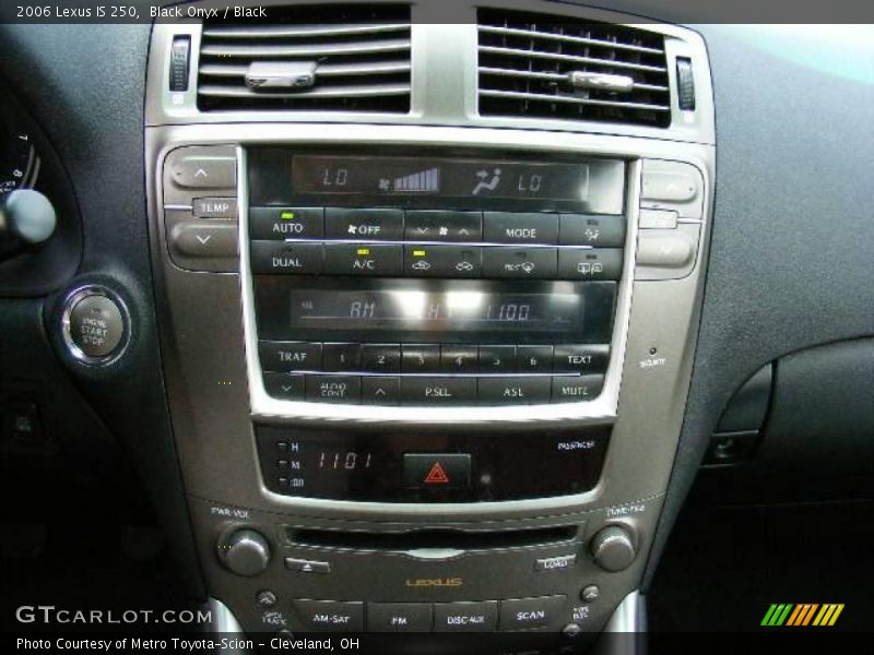 Black Onyx / Black 2006 Lexus IS 250