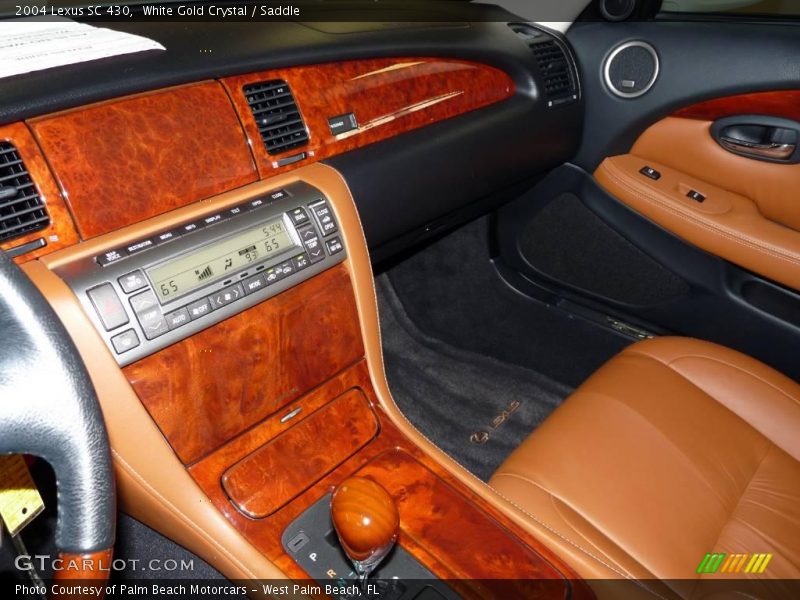 White Gold Crystal / Saddle 2004 Lexus SC 430