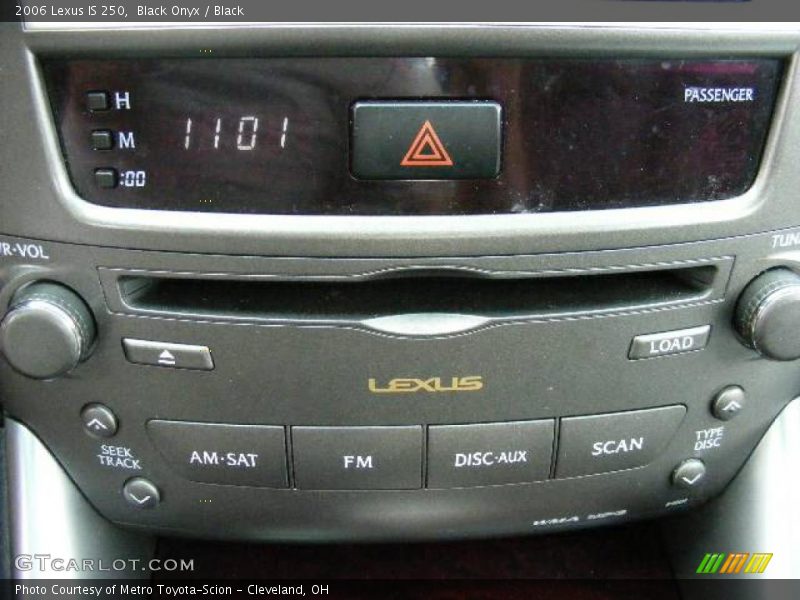 Black Onyx / Black 2006 Lexus IS 250