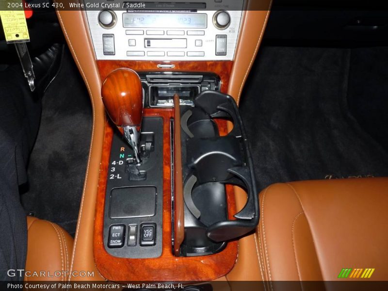 White Gold Crystal / Saddle 2004 Lexus SC 430