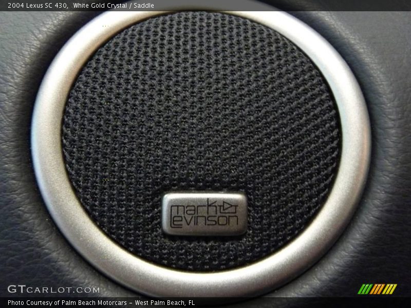 White Gold Crystal / Saddle 2004 Lexus SC 430