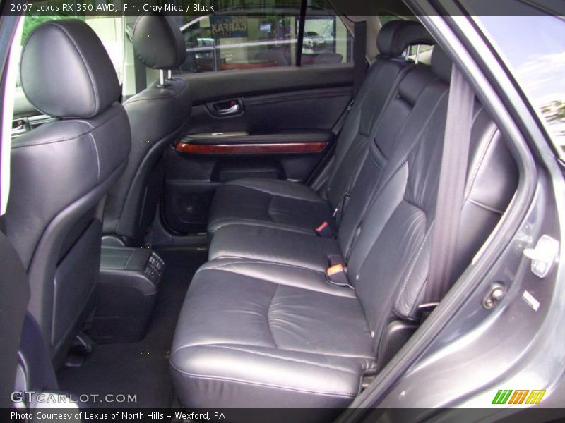 Flint Gray Mica / Black 2007 Lexus RX 350 AWD