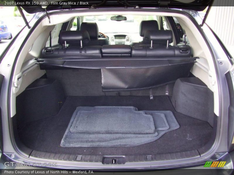 Flint Gray Mica / Black 2007 Lexus RX 350 AWD