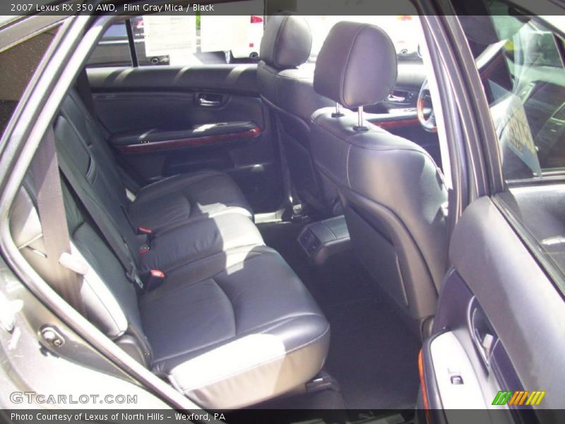 Flint Gray Mica / Black 2007 Lexus RX 350 AWD