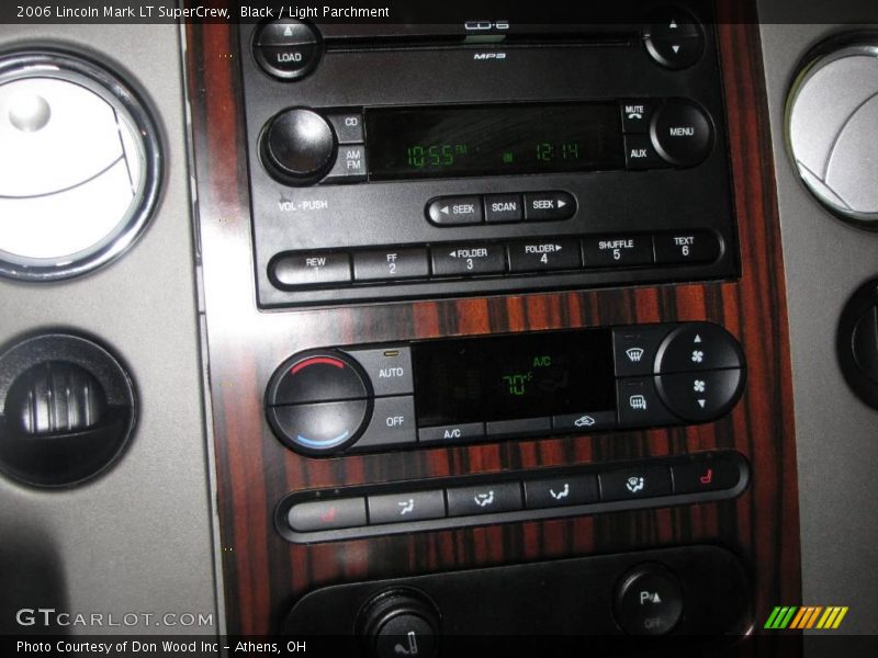 Black / Light Parchment 2006 Lincoln Mark LT SuperCrew