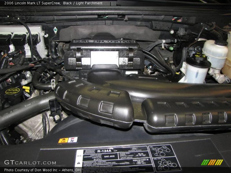 Black / Light Parchment 2006 Lincoln Mark LT SuperCrew
