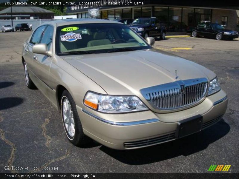 Light French Silk Metallic / Light Camel 2006 Lincoln Town Car Signature Limited