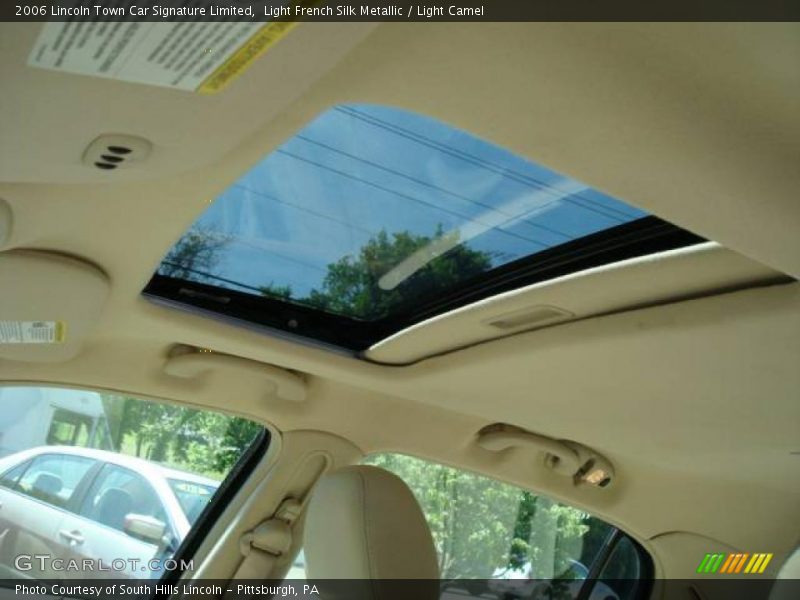 Light French Silk Metallic / Light Camel 2006 Lincoln Town Car Signature Limited