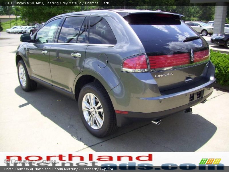 Sterling Grey Metallic / Charcoal Black 2010 Lincoln MKX AWD