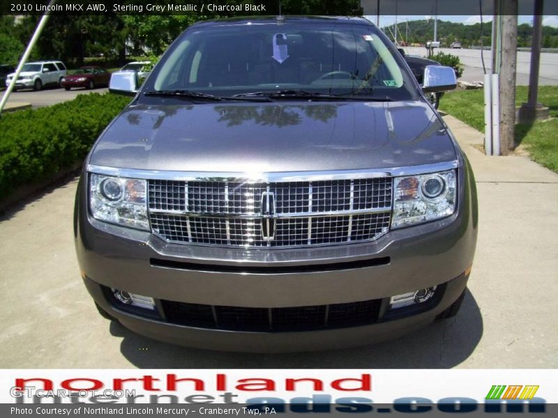 Sterling Grey Metallic / Charcoal Black 2010 Lincoln MKX AWD