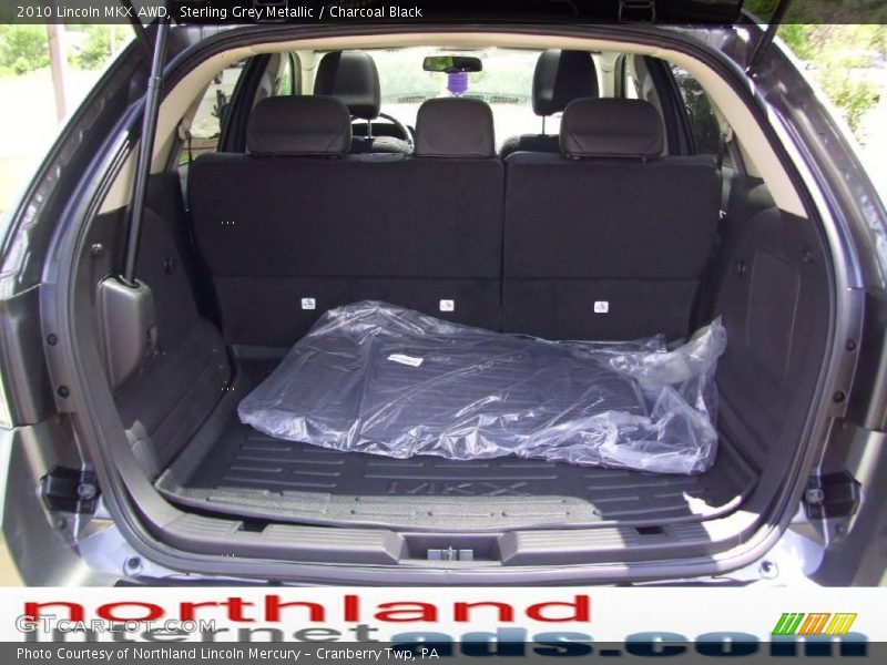 Sterling Grey Metallic / Charcoal Black 2010 Lincoln MKX AWD