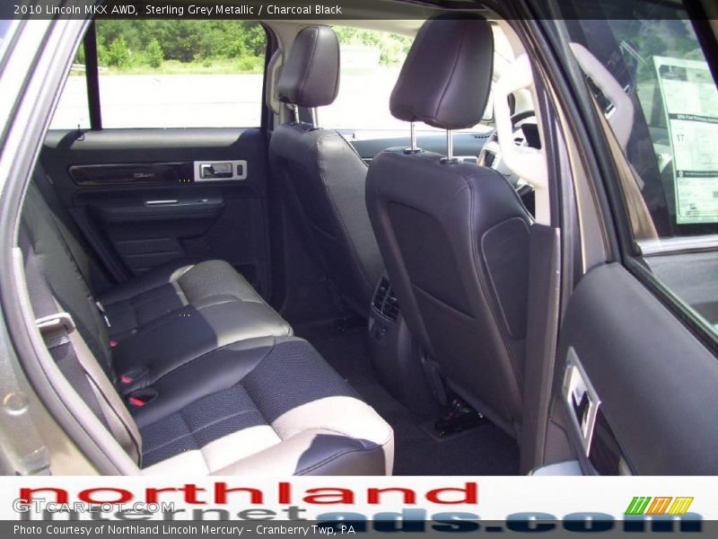 Sterling Grey Metallic / Charcoal Black 2010 Lincoln MKX AWD