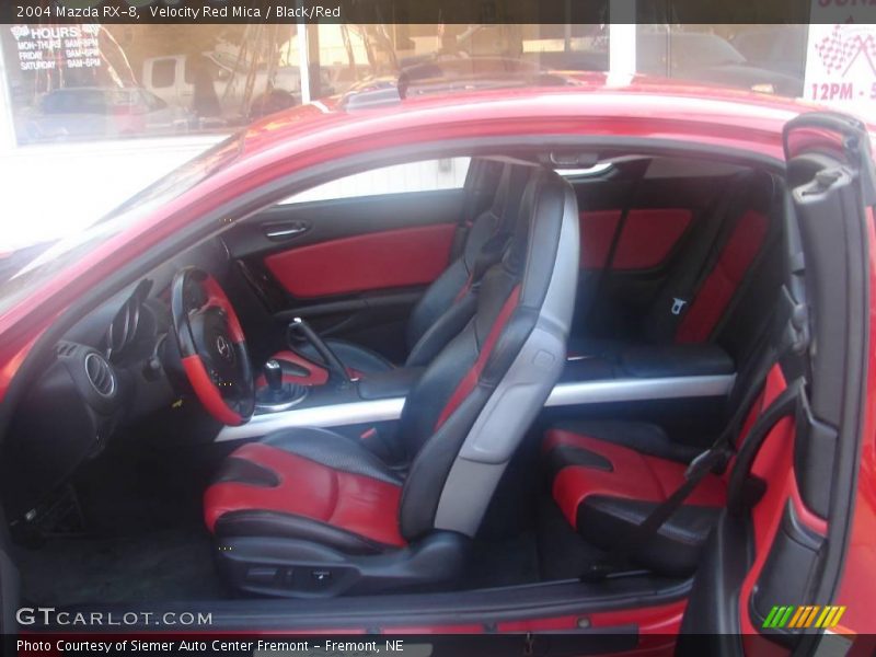 Velocity Red Mica / Black/Red 2004 Mazda RX-8